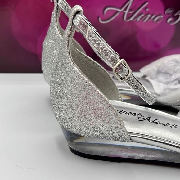 East Street Tarrah Silver 7.5 - Picture 3 of 6